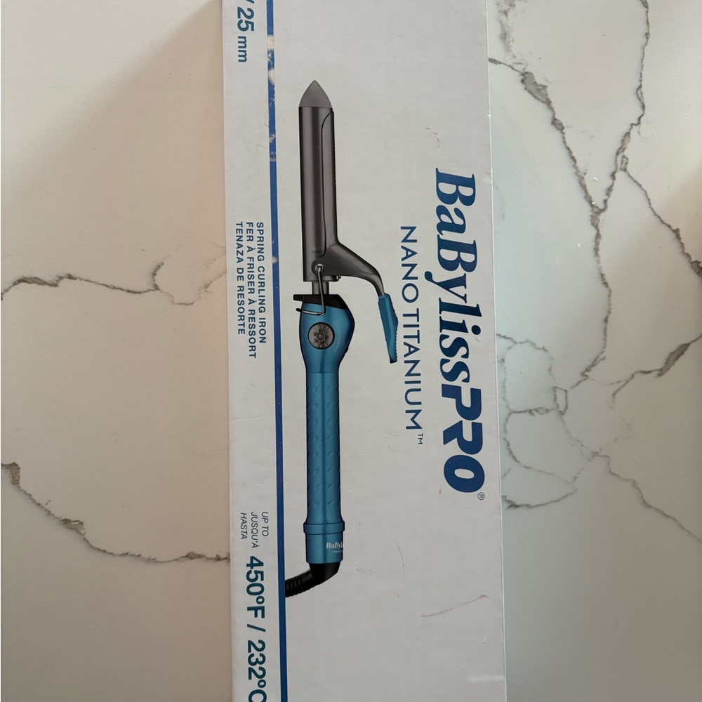 BaBylissPRO Nano Titanium Curling Iron